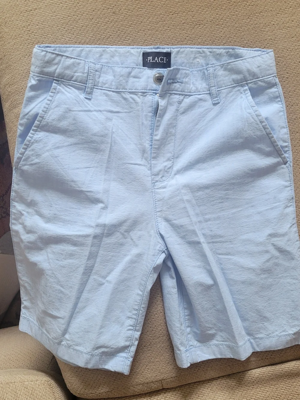 The Children's Place Light Blue Boys Chino Shorts